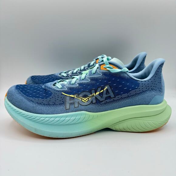 Hoka One One Mach 6 Dusk Shadow Road Running Walking Sneakers Men’s 11